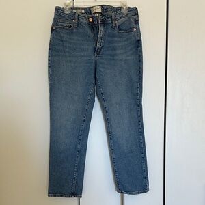 Universal Thread High Rise Slim Straight Jeans - Blue